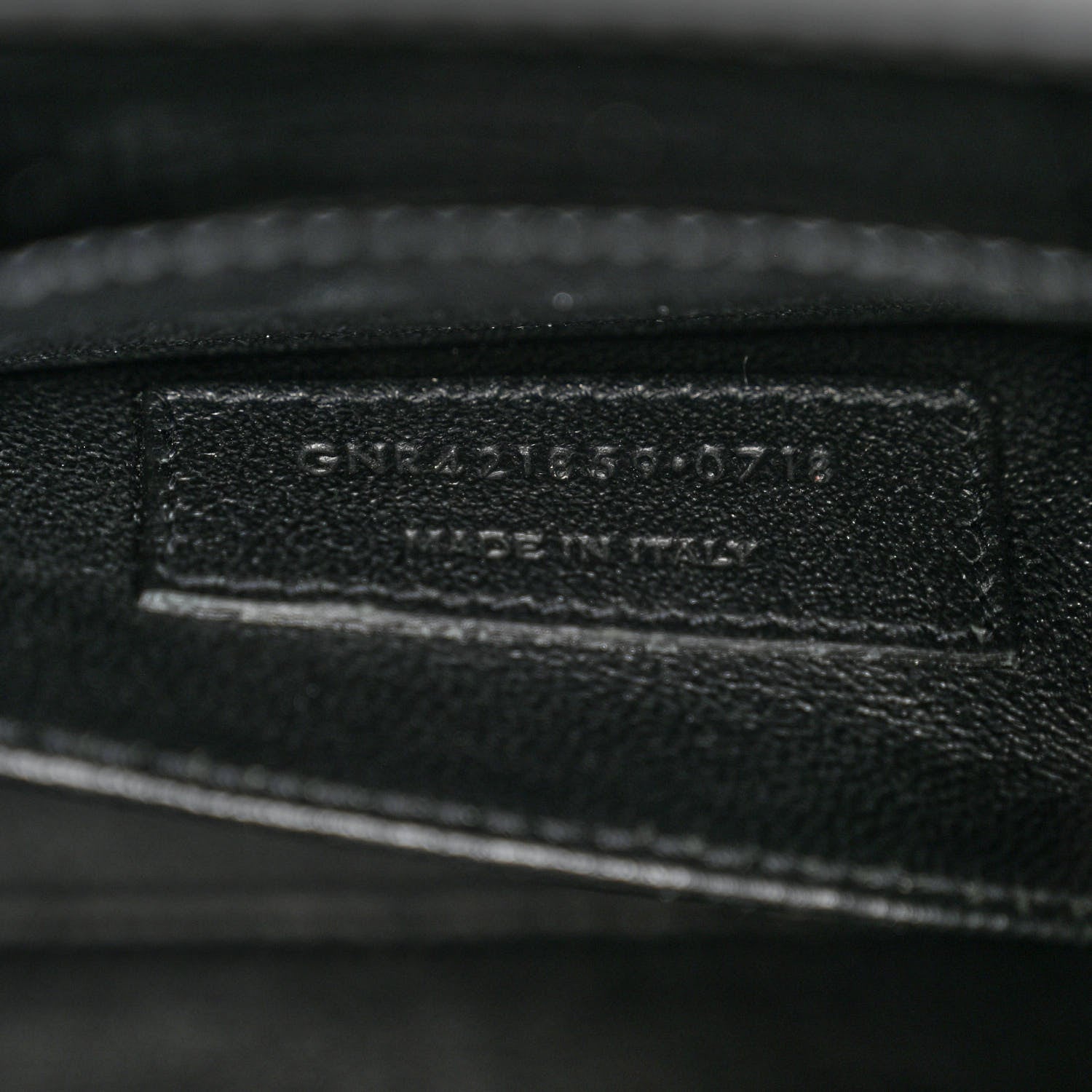 Saint Laurent Ribbed Patent Calfskin Baby Sac De Jour Black 9 of 13