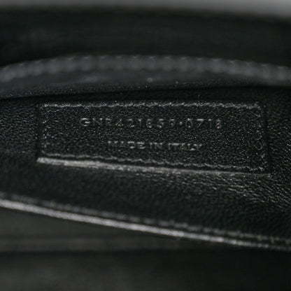 Saint Laurent Ribbed Patent Calfskin Baby Sac De Jour Black 9 of 13