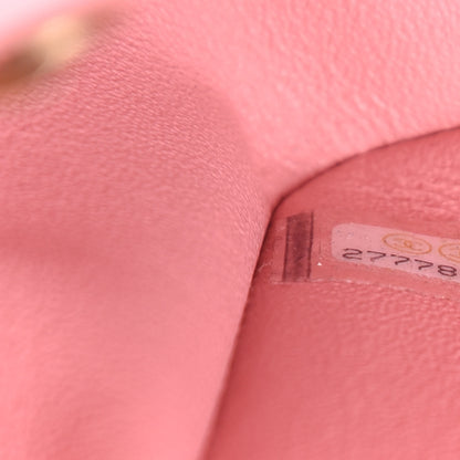 Chanel Lambskin Quilted Mini Rectangular Flap Pink 9 of 11