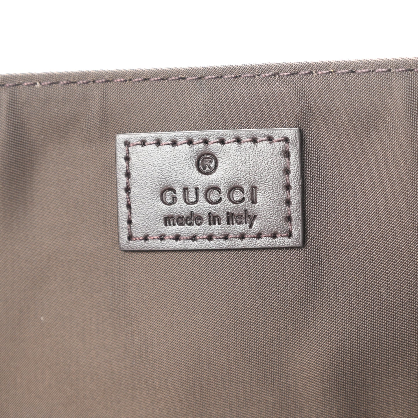 GG Plus Monogram Messenger Diaper Bag Dark Brown