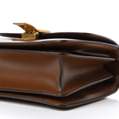 Celine Smooth Calfskin Small Classic Box Flap Bag Camel 7 of 10