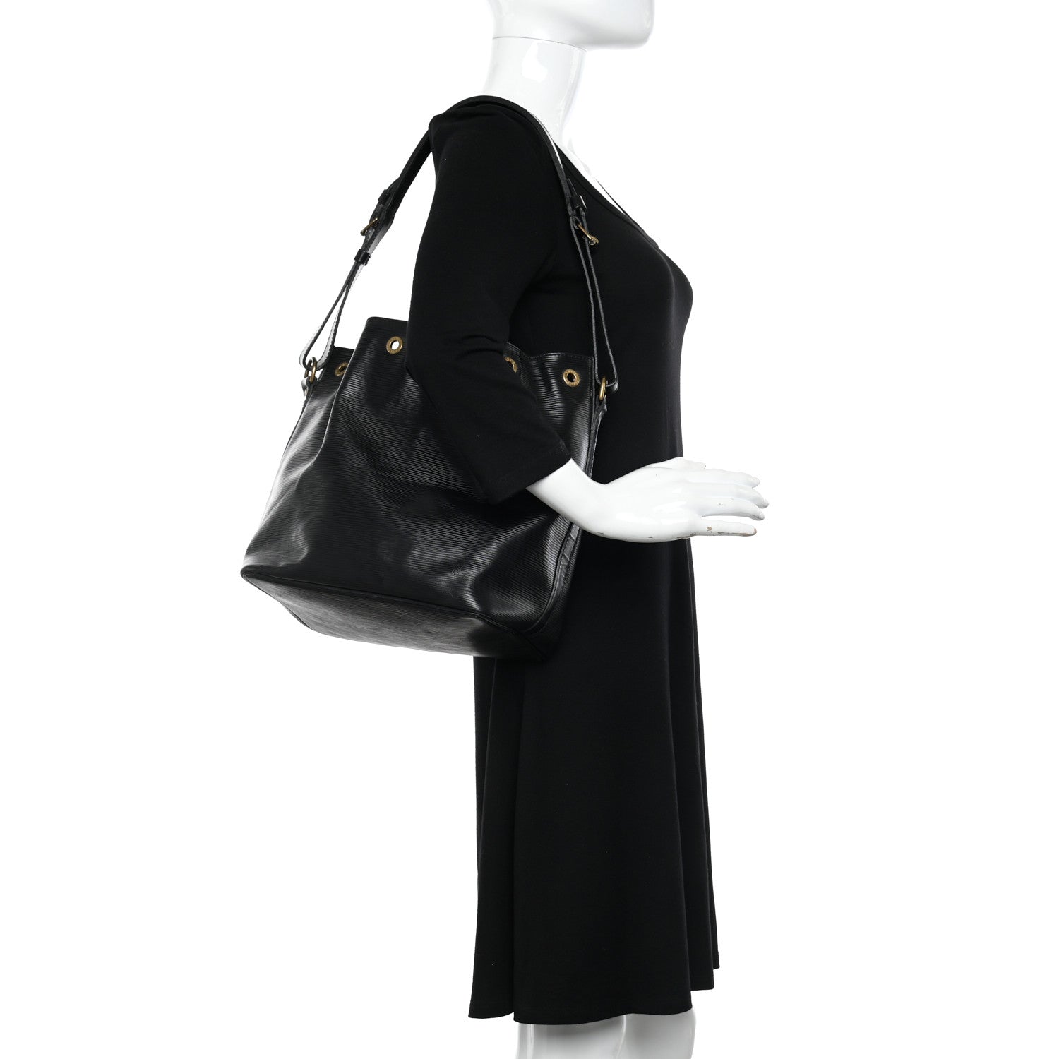 Louis Vuitton Epi Petit Noe Black 3 of 17
