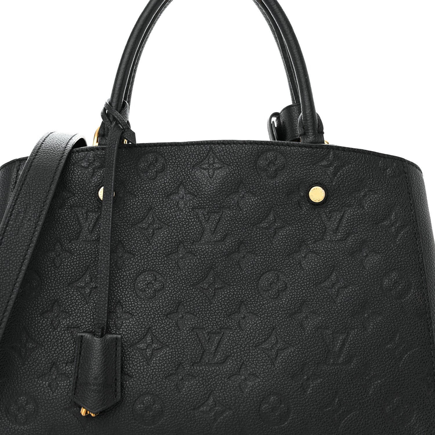 Louis Vuitton Empreinte Montaigne MM Black 8 of 13