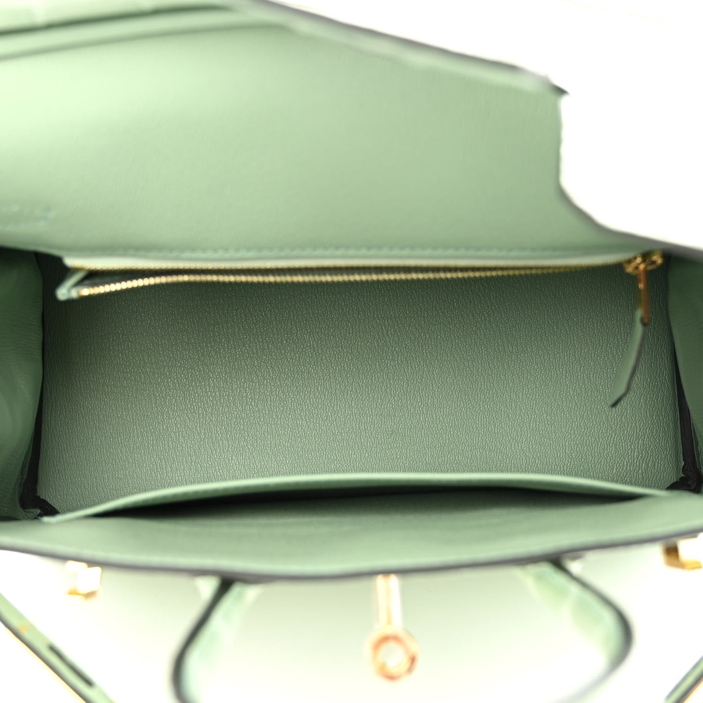 Matte Alligator Birkin 25 Vert D'eau