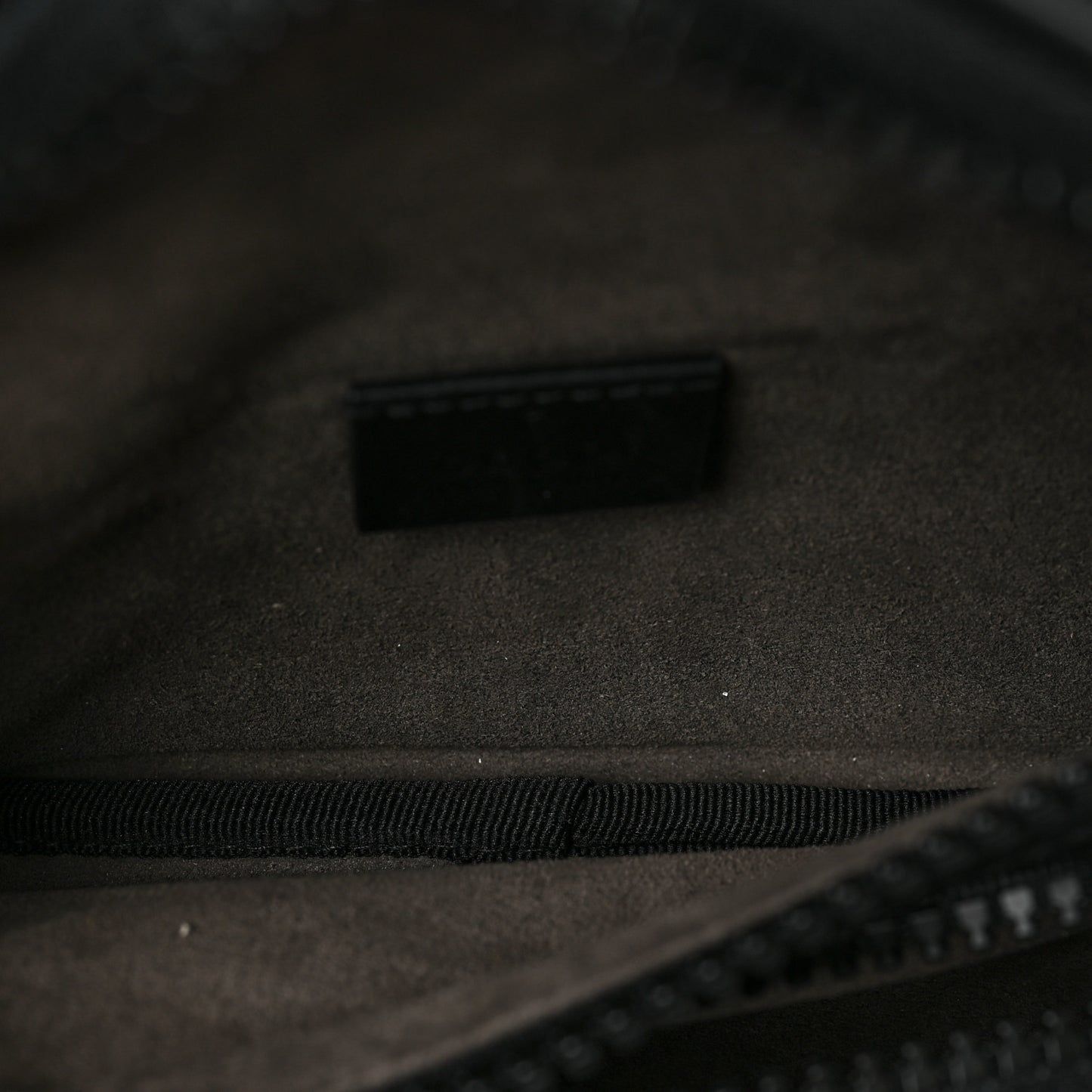 GG Supreme Monogram Belt Bag Black