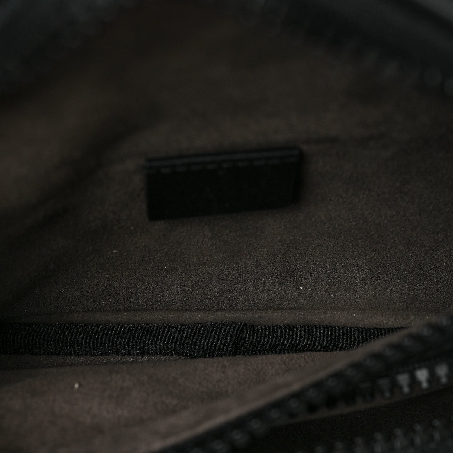 Gucci GG Supreme Monogram Belt Bag Black 5 of 9