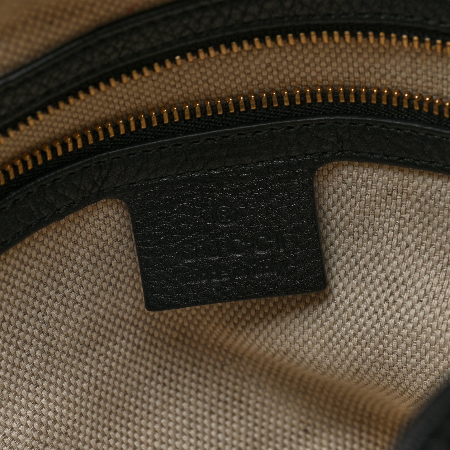 Pebbled Calfskin Medium Soho Chain Shoulder Bag Black