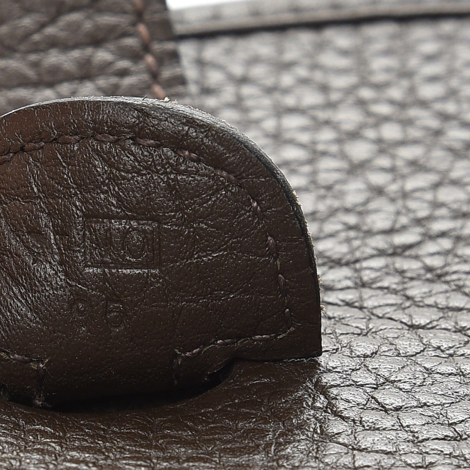 Hermes Taurillon Clemence Evelyne III PM Vert de Gris 7 of 8