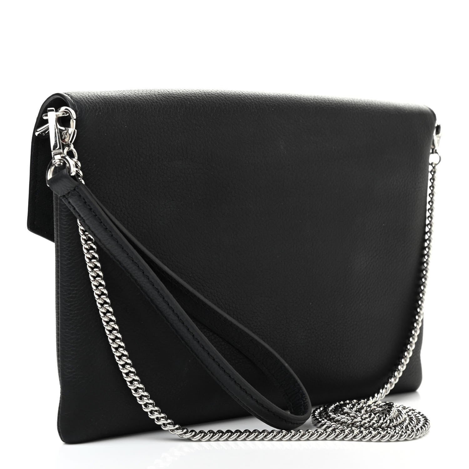Louis Vuitton Soft Calfskin My Lockme Pochette Black 3 of 6
