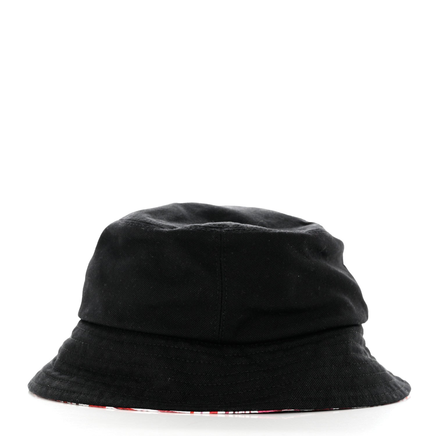 Chanel Cotton Pearl CC Bucket Hat M Black 6 of 8