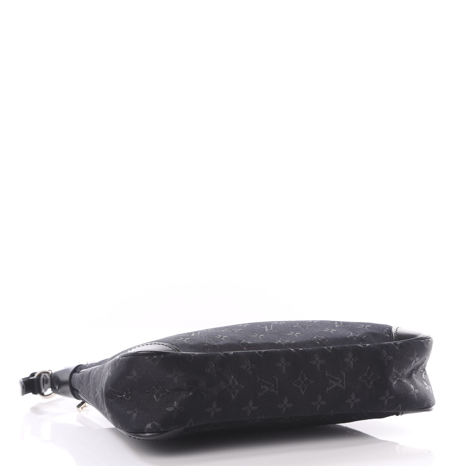 Louis Vuitton Satin Monogram Mini Boulogne Black 3 of 9
