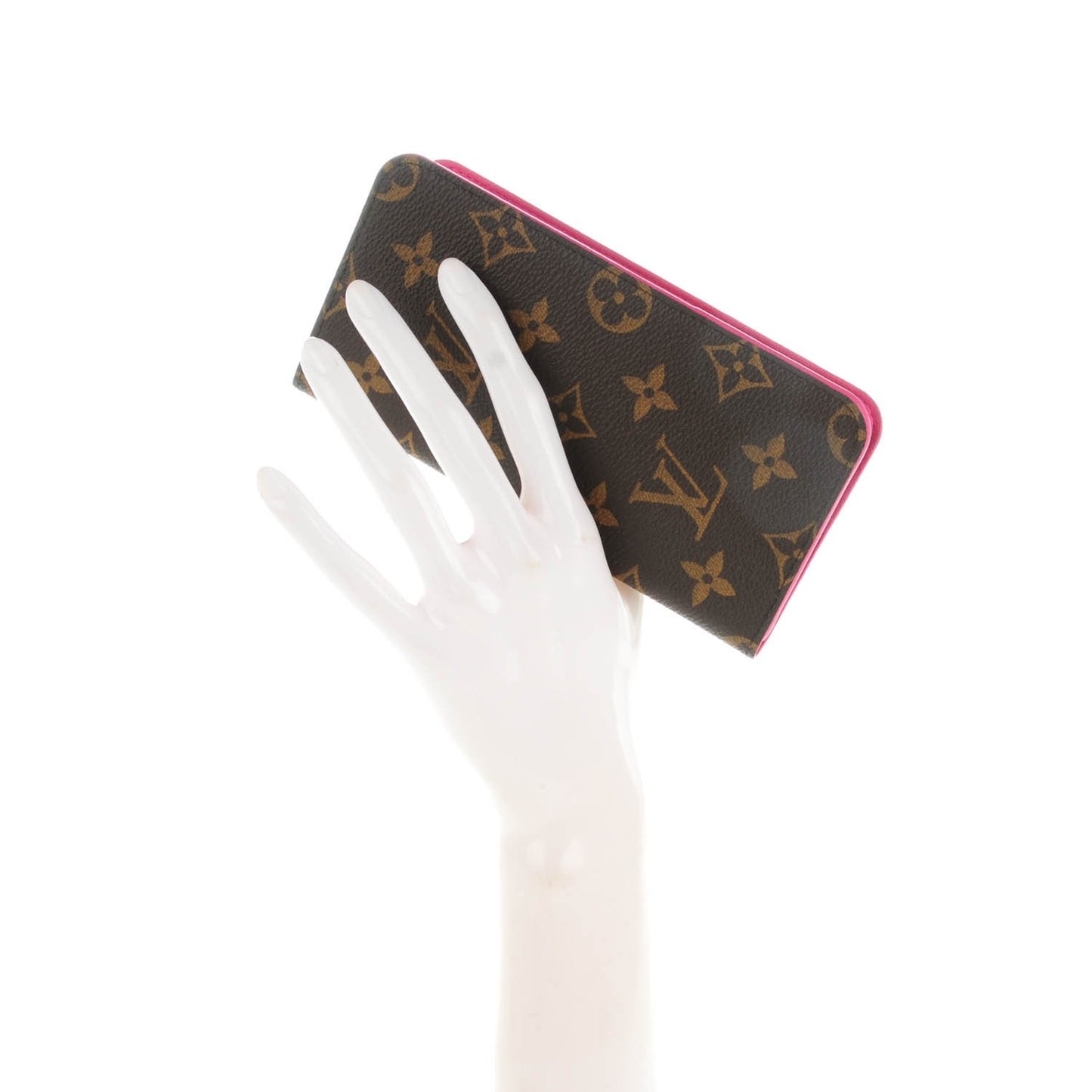 Monogram iPhone 6 Plus Folio Case Pink