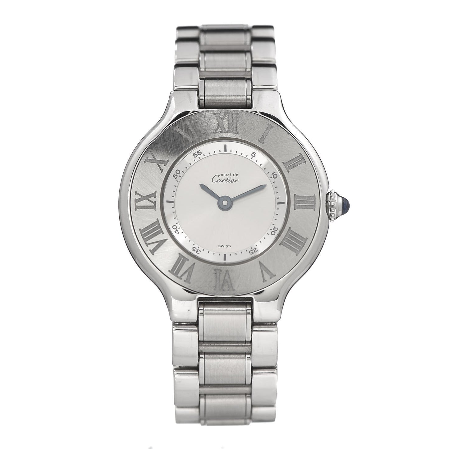 Stainless Steel 28mm Must De 21 Quartz Watch