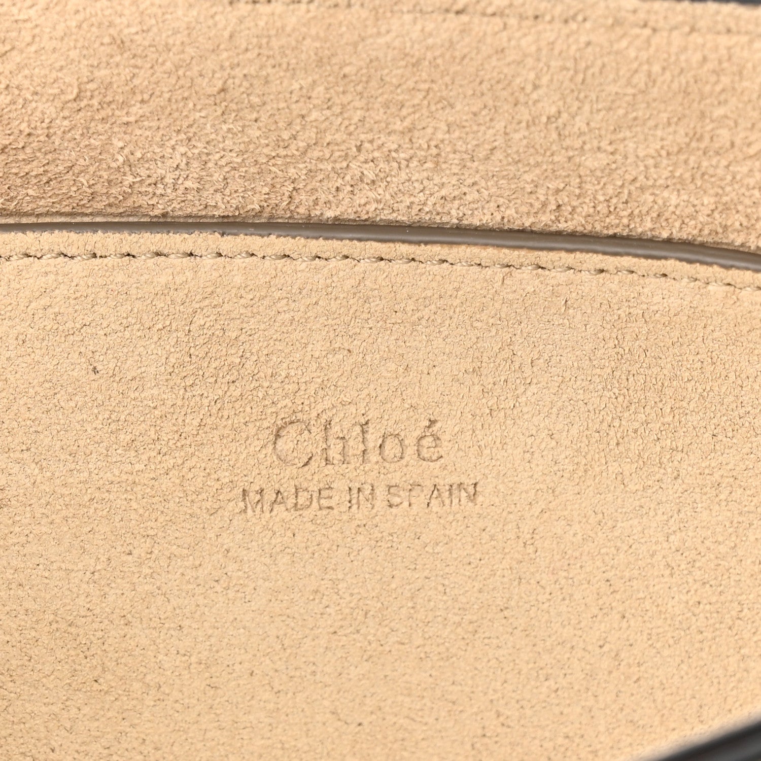 Chloe Suede Calfskin Mini Faye Shoulder Bag Earthy Red 6 of 10