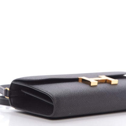 Hermes Epsom Constance Wallet To Go Black 6 of 8