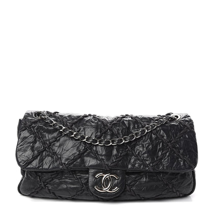 Chanel Calfskin Ultra Stitch Oversize Flap Black 1 of 9