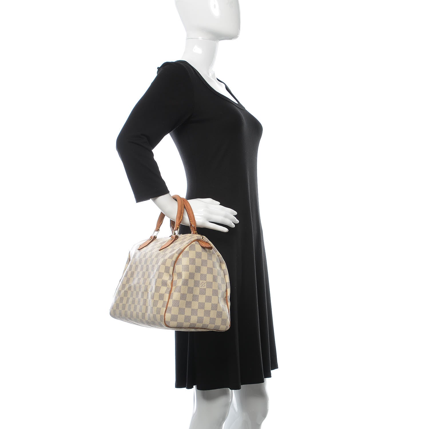 Louis Vuitton Damier Azur Speedy 30 2 of 20