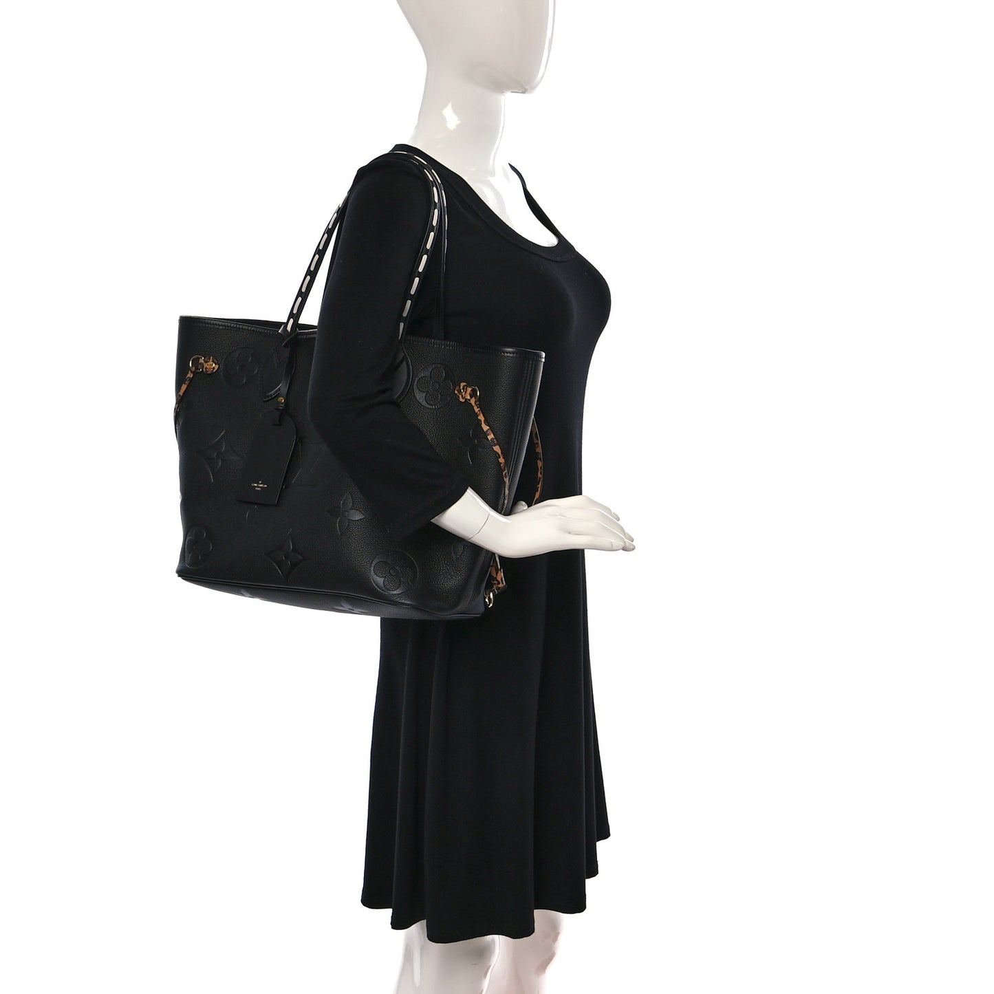 Empreinte Monogram Giant Wild At Heart Neverfull MM Black