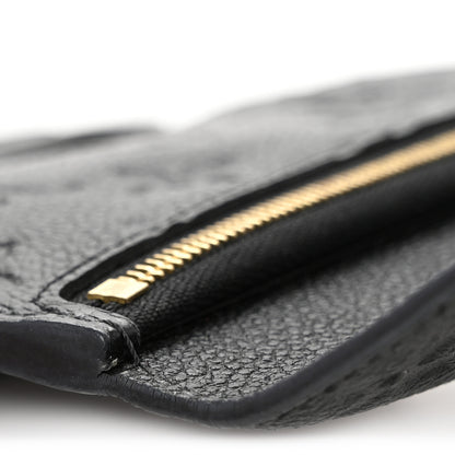 Louis Vuitton Empreinte Compact Curieuse Wallet Black 9 of 11