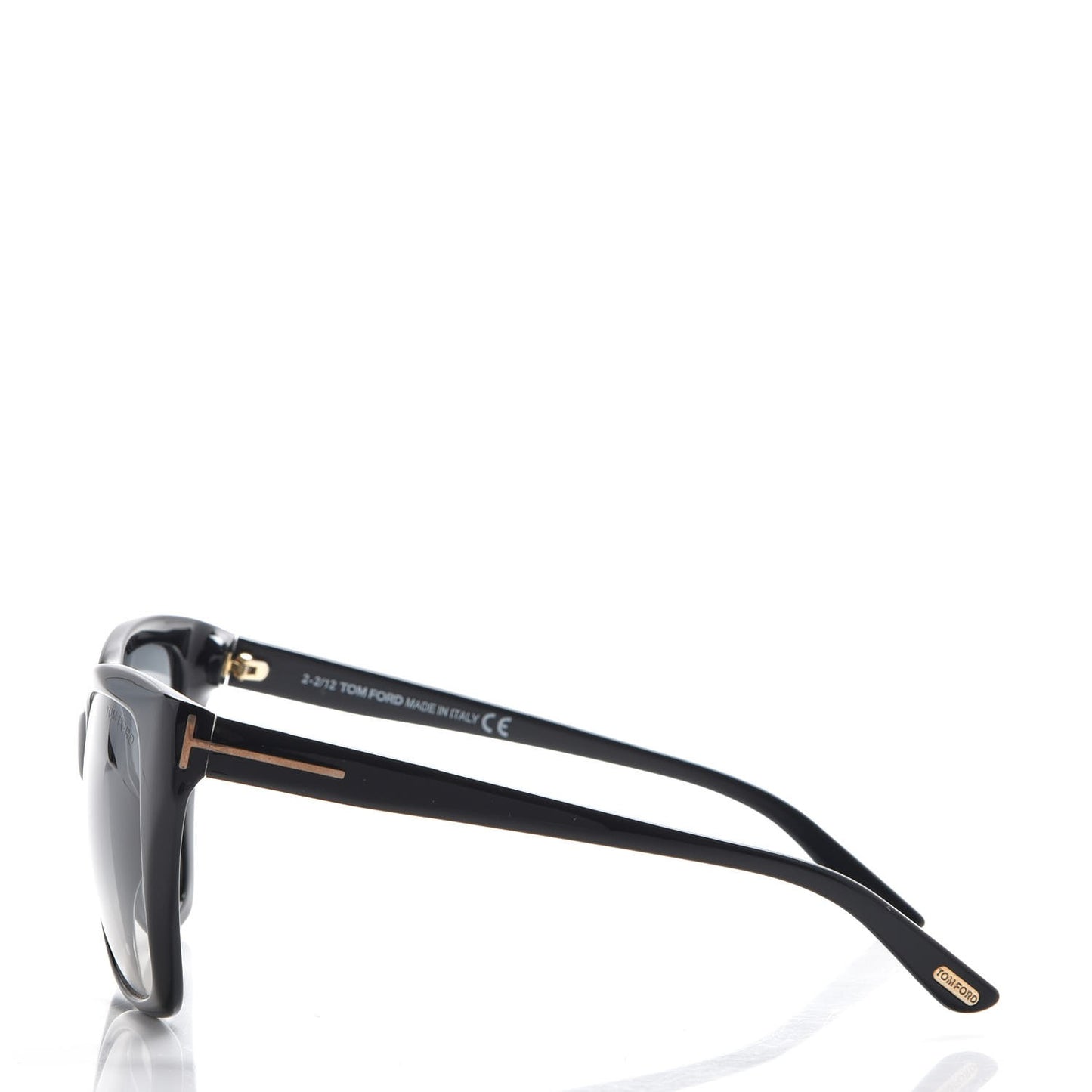 Carli Oversize Square Cateye Sunglasses TF295 Black