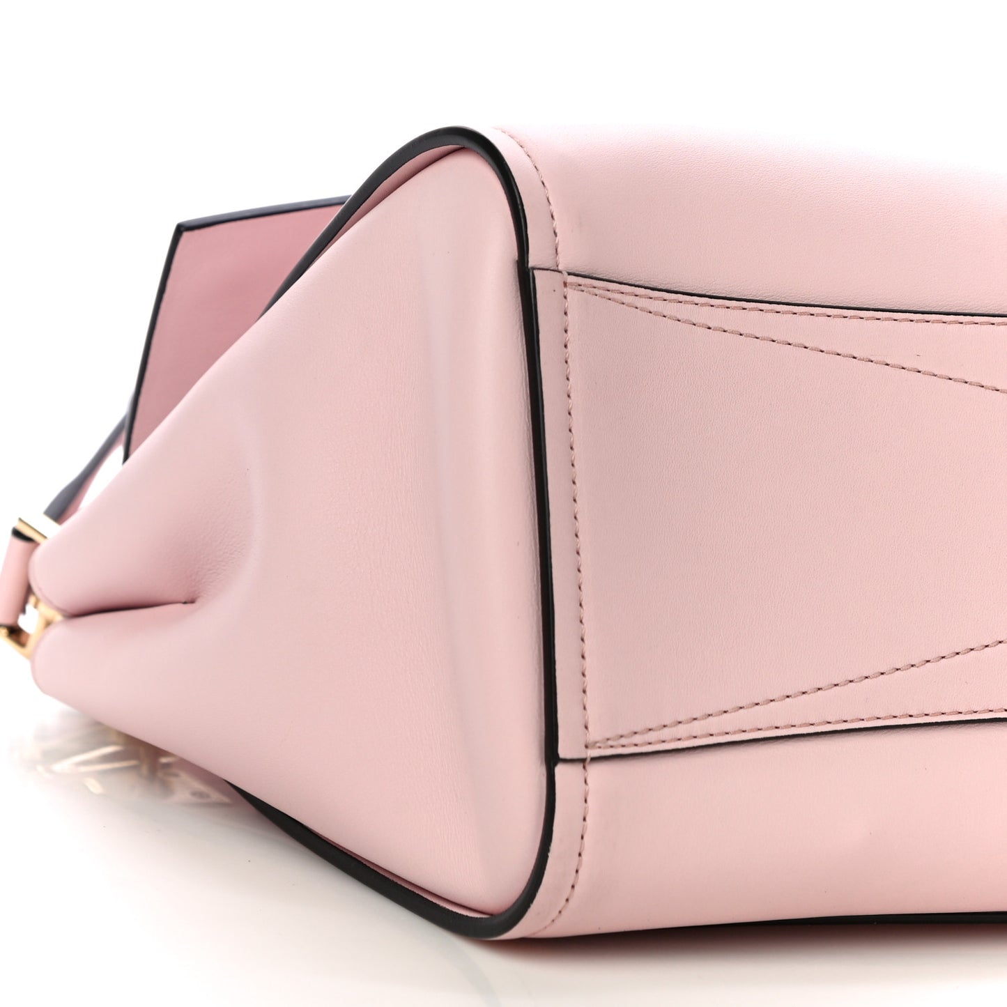 Calfskin Small Mystic Shoulder Bag Pale Pink