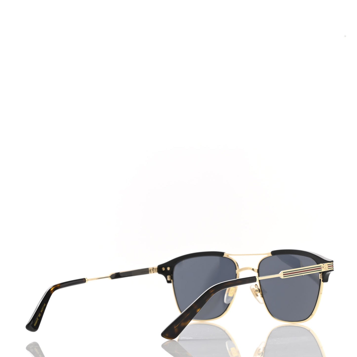 Square Frame Sunglasses GG0241S Black