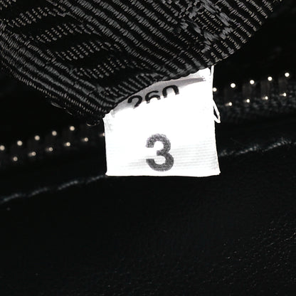 Prada Soft Calfskin Diagramme Camera Bag Black 7 of 10