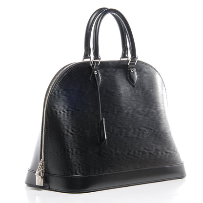 Louis Vuitton Epi Alma GM Black 3 of 7