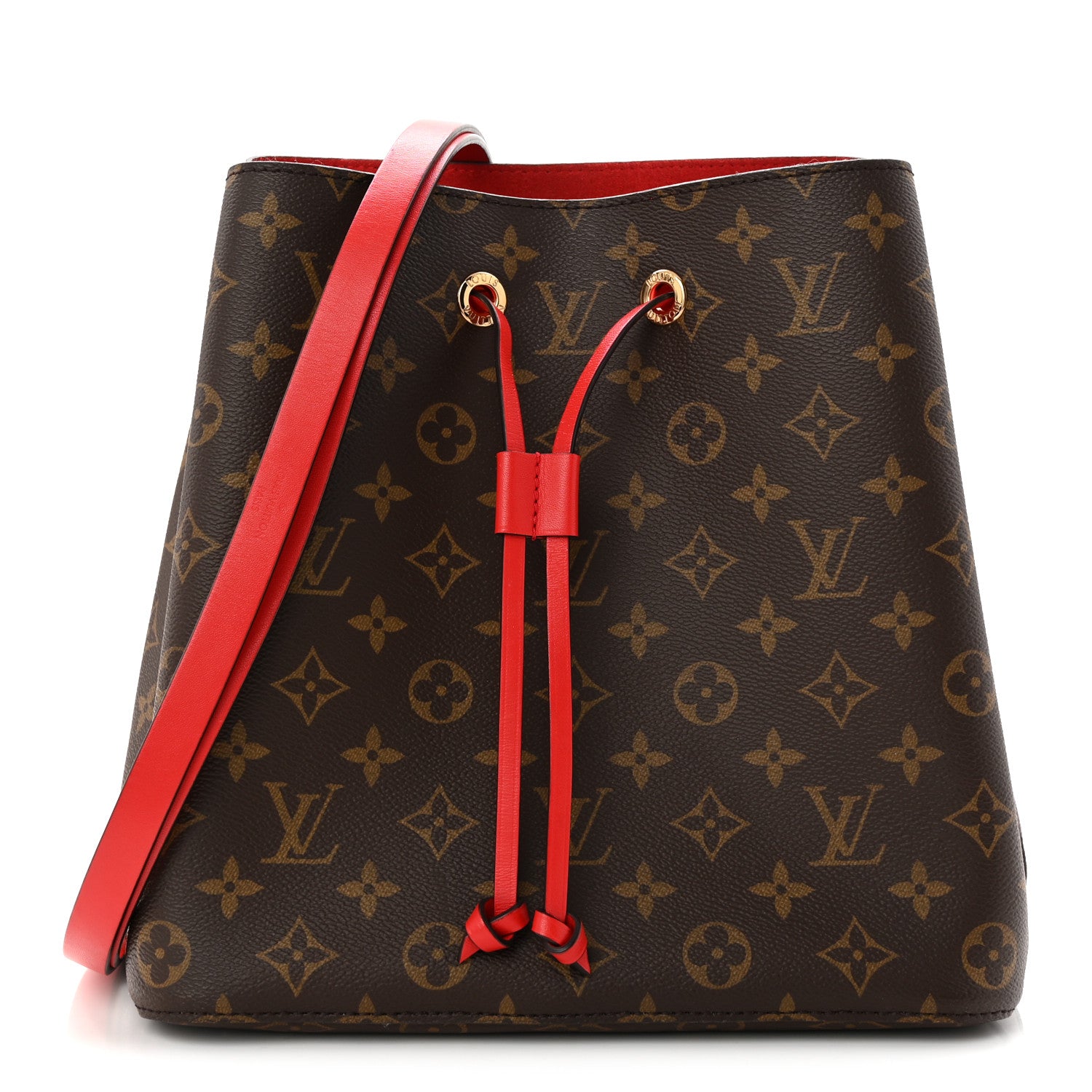 Louis Vuitton Monogram Neonoe MM Coquelicot 1 of 10