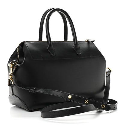 Mansur Gavriel Calfskin Mini Travel Crossbody Bag Black Flamma 3 of 9