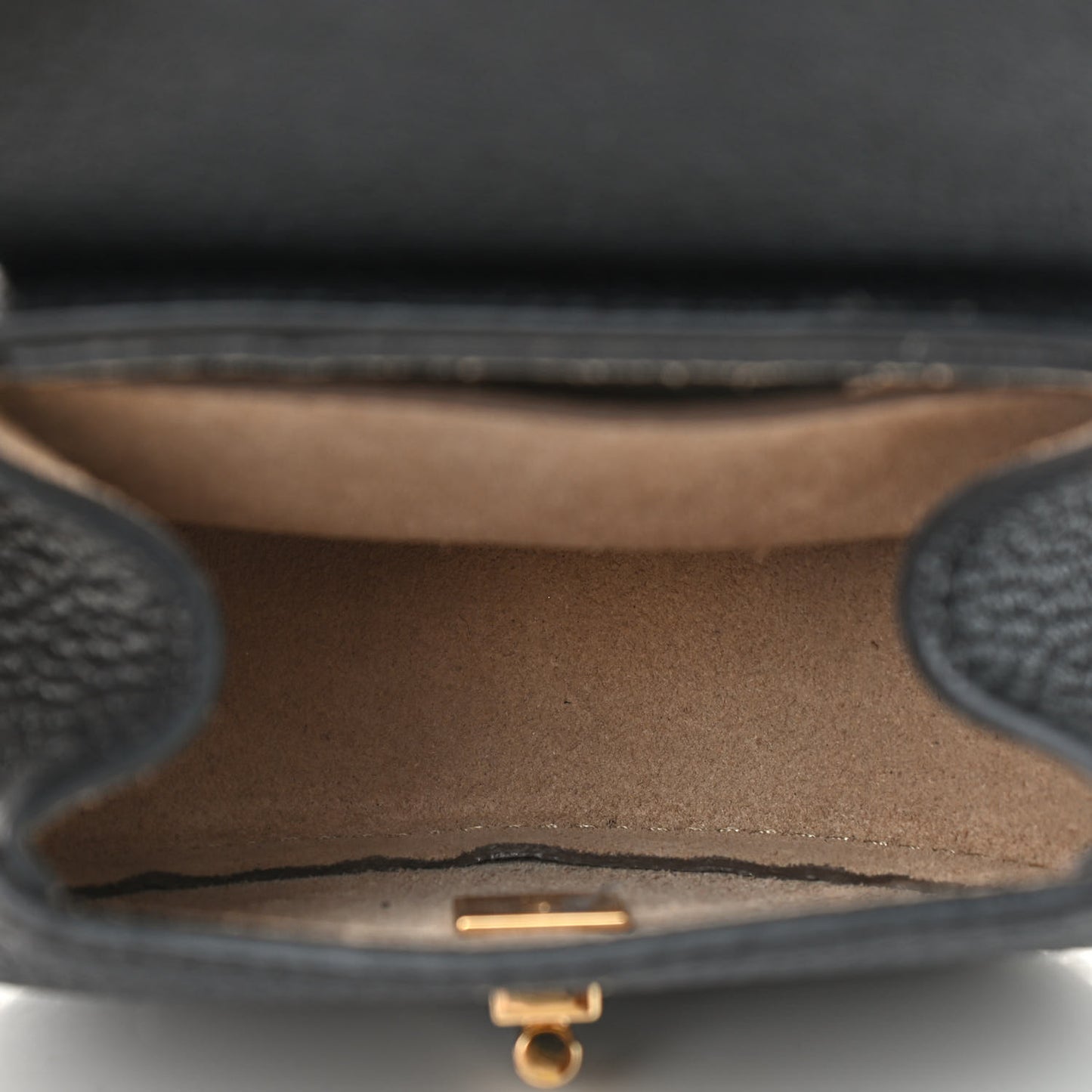 Grained Lambskin Mini Drew Crossbody Backpack Black