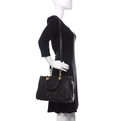Marc Jacobs Calfskin Top Handle Black 2 of 11