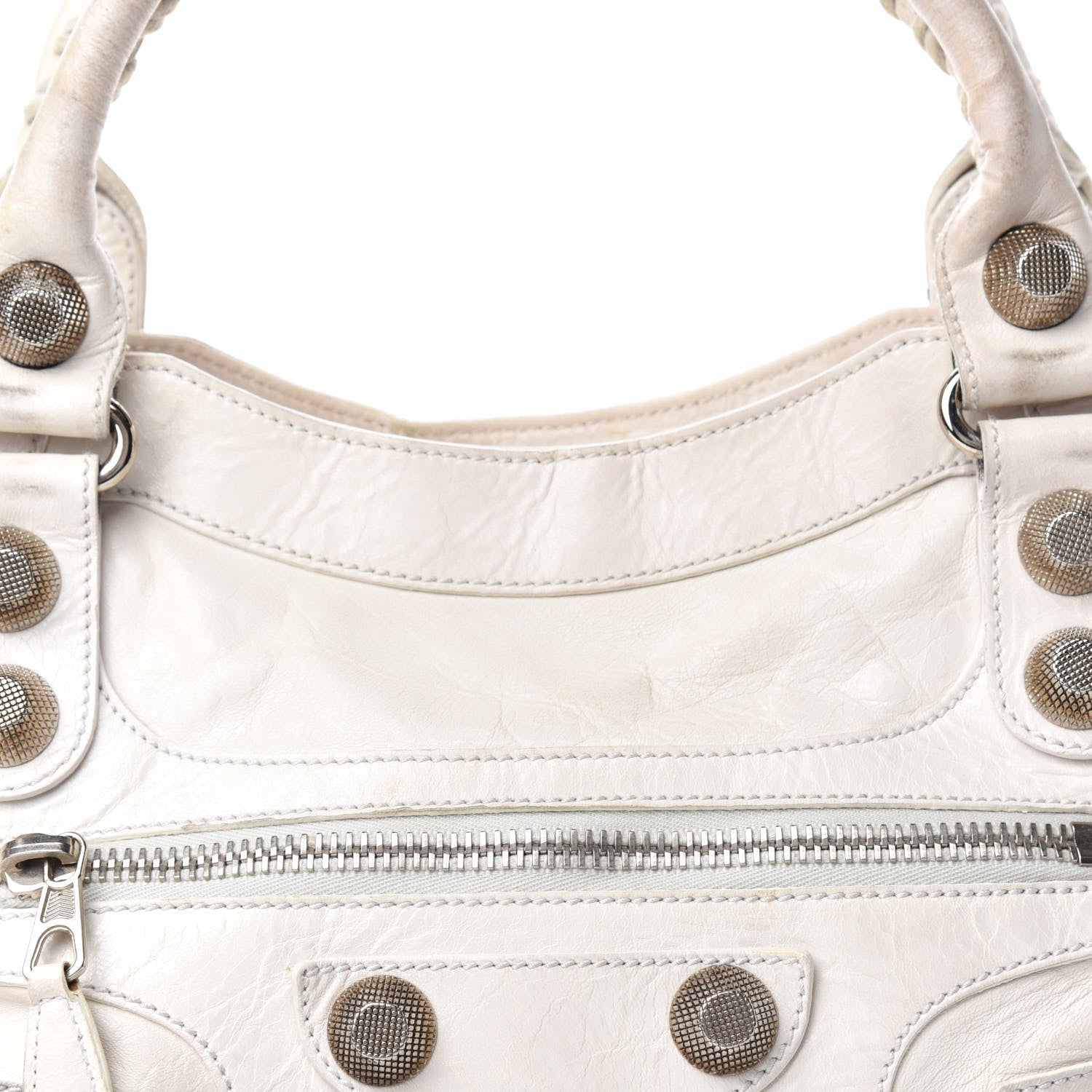 Balenciaga Agneau Giant 21 Rose Gold Hardware City White Light 13 of 13