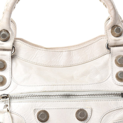 Balenciaga Agneau Giant 21 Rose Gold Hardware City White Light 13 of 13