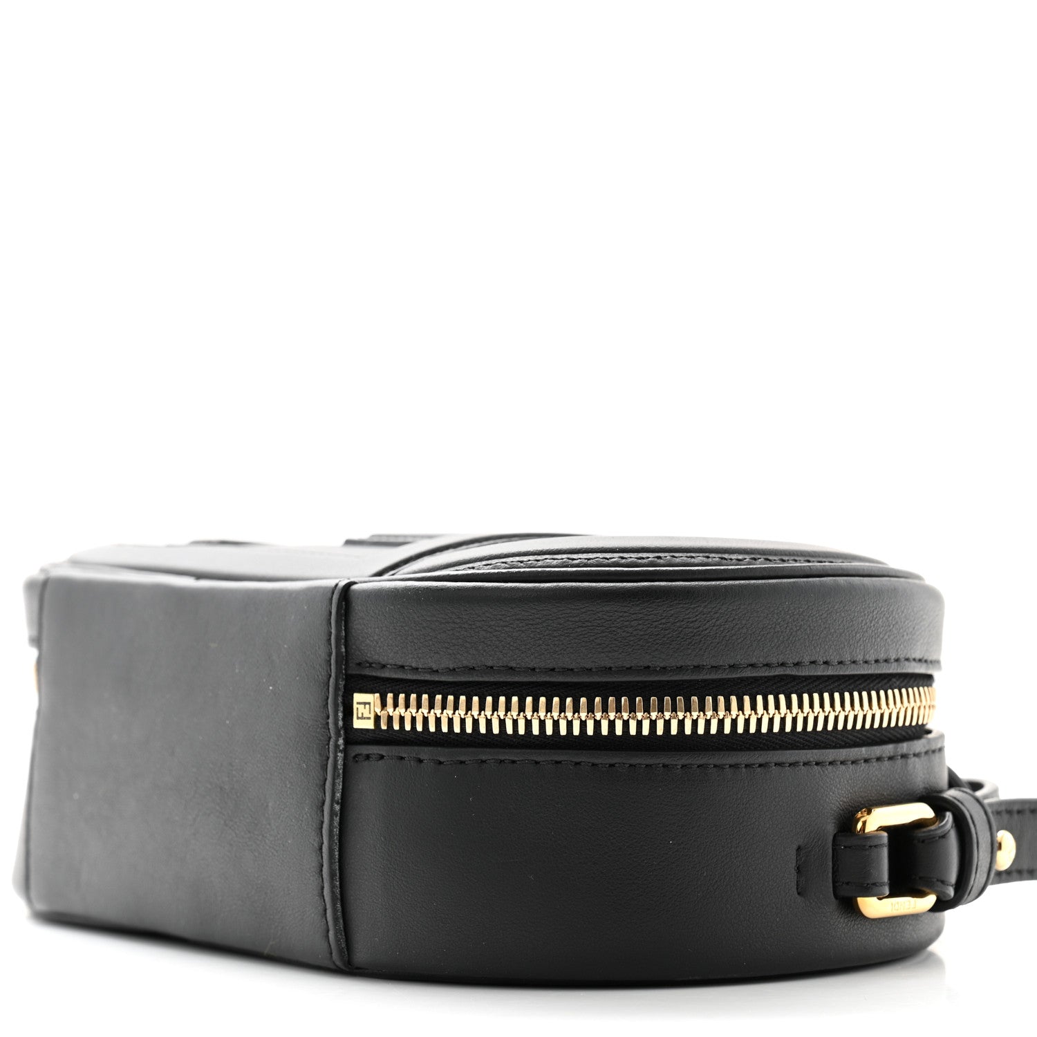 Fendi Vitello Grace Matte Mini O Lock Camera Case Black 10 of 11