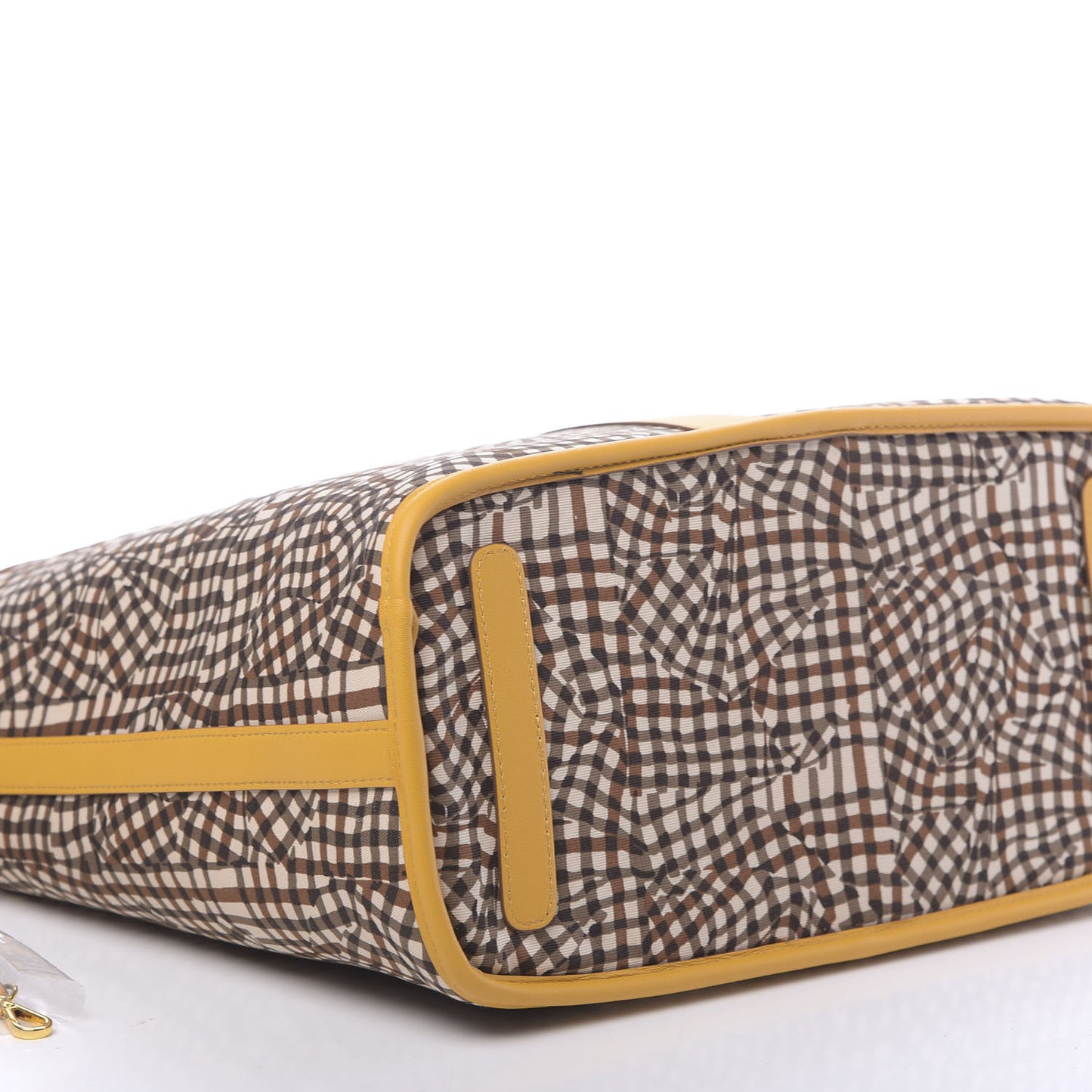 Visetos Medium Liz Reversible Shopper Tote Cognac Yellow