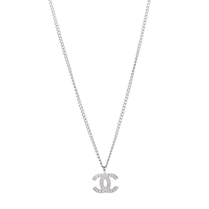Chanel CC Necklace Silver 1 of 4