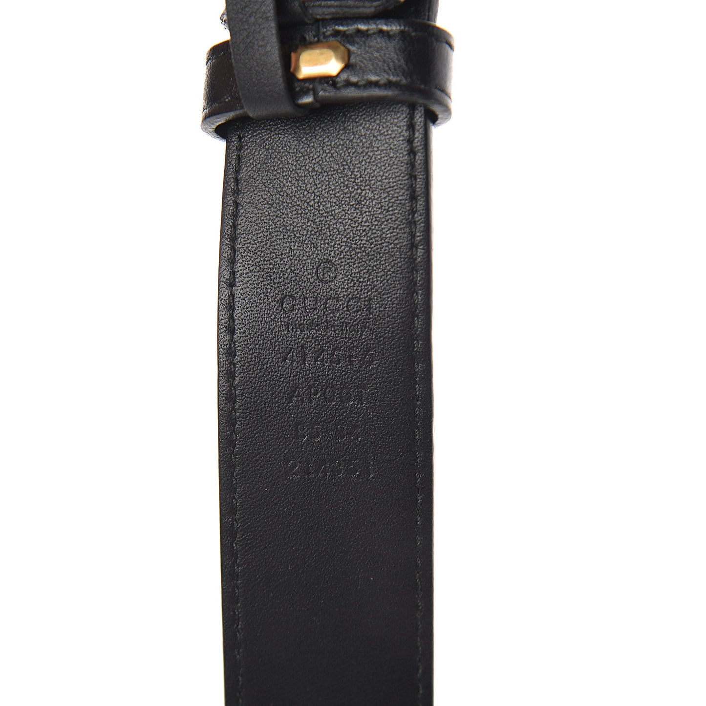 Calfskin Double G 30mm Belt 85 34 Black