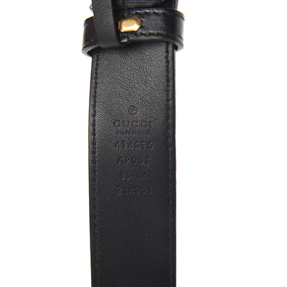 Gucci Calfskin Double G 30mm Belt 85 34 Black 5 of 5