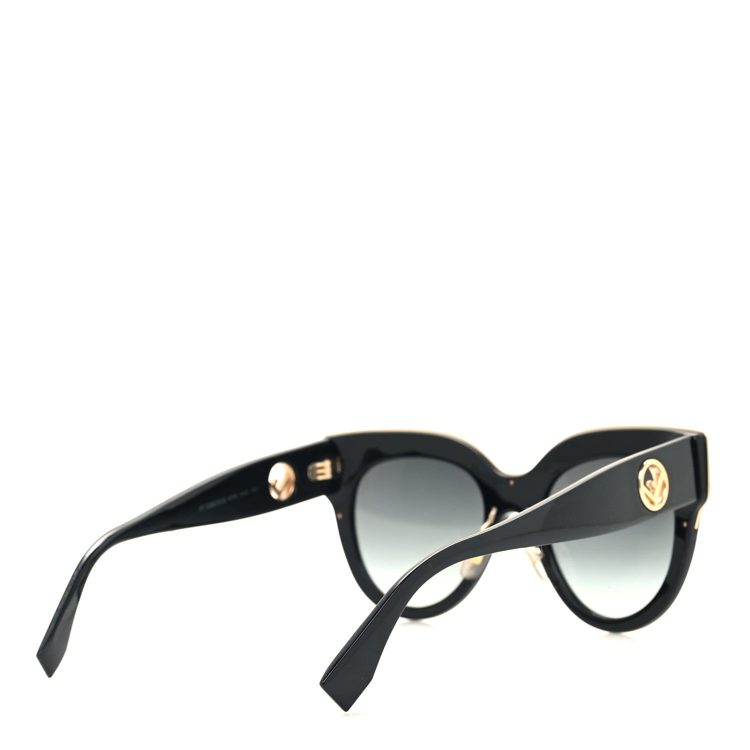 Fendi Acetate F is Fendi Cat Eye Sunglasses FF 0360/G/S Black 4 of 7