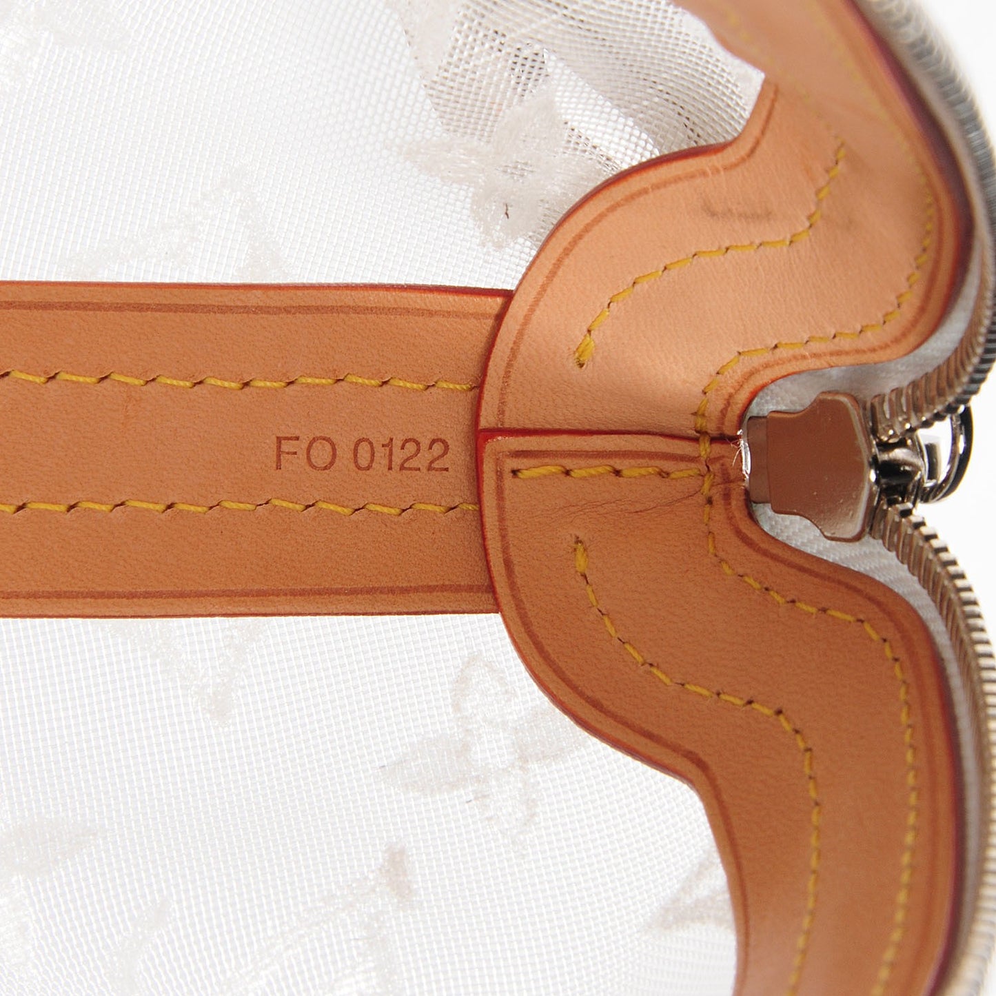 Monogram Transparence Lockit East-West White