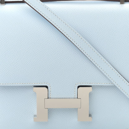 Hermes Epsom Constance 18 Bleu Brume 8 of 11