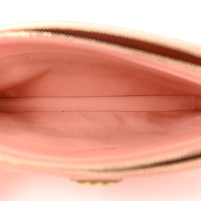 Chanel Caviar Quilted Small Boy Clutch With Chain Light Pink 5 of 14