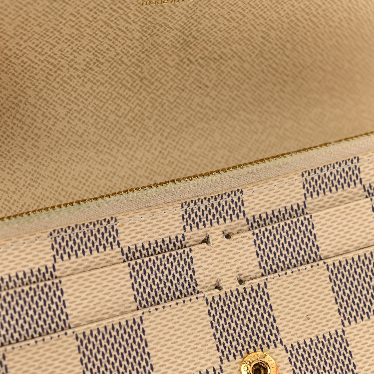 Louis Vuitton Damier Azur Emilie Wallet 9 of 11