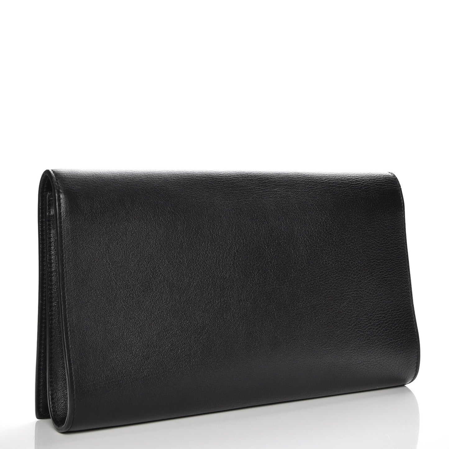 Calfskin Monogram Large Belle De Jour Clutch Black