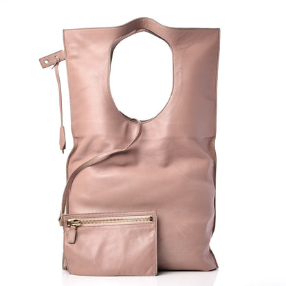 Tom Ford Ramskin Large Alix Padlock Zip Shoulder Bag Blush Nude 3 of 13