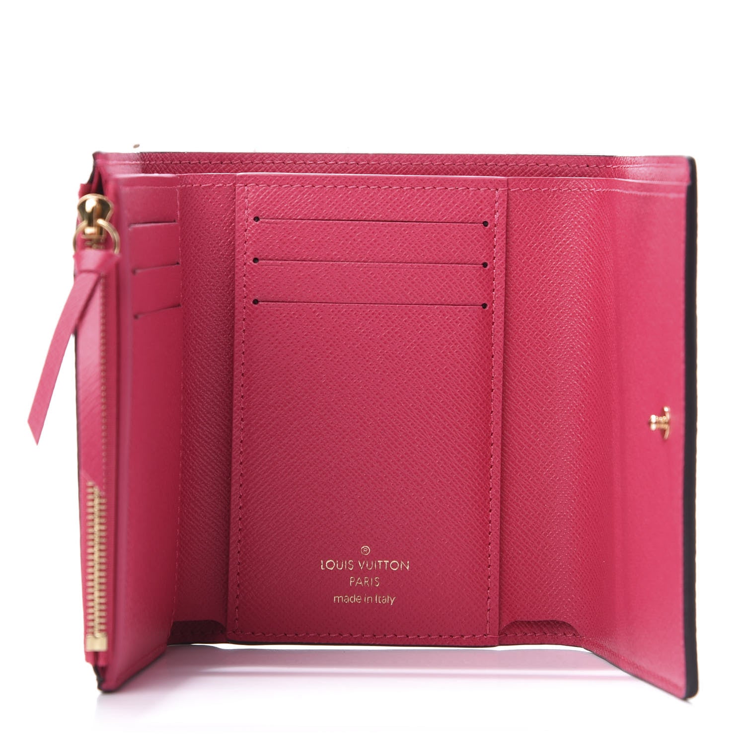 Louis Vuitton Monogram 2019 Christmas Animation Victorine Wallet Fuchsia 5 of 8
