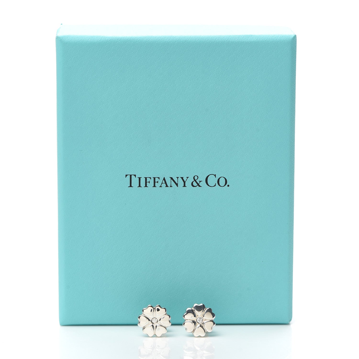 Tiffany Sterling Silver Diamond Paloma Picasso Crown Of Hearts Earrings 5 of 5
