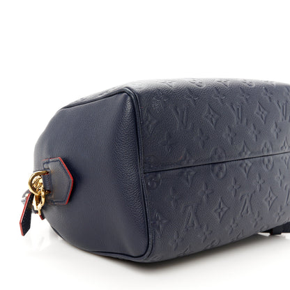 Louis Vuitton Empreinte Speedy Bandouliere 25 NM Marine Rouge 12 of 13