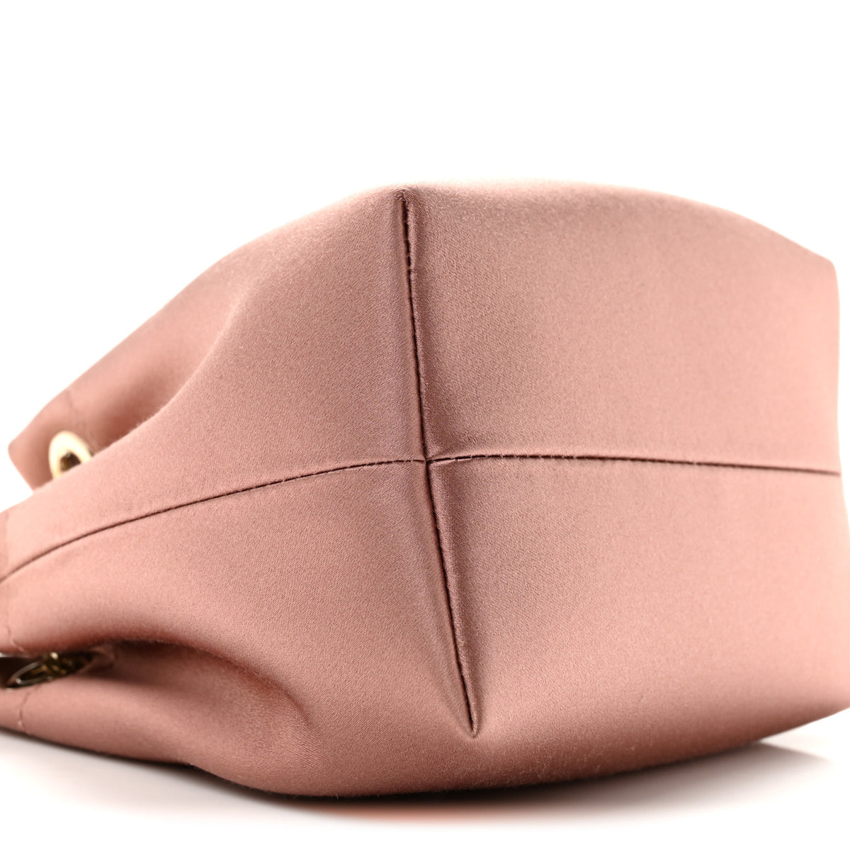 Jimmy Choo Satin Crystal Embellished Top Handle Bon Bon Bag Blush 10 of 12